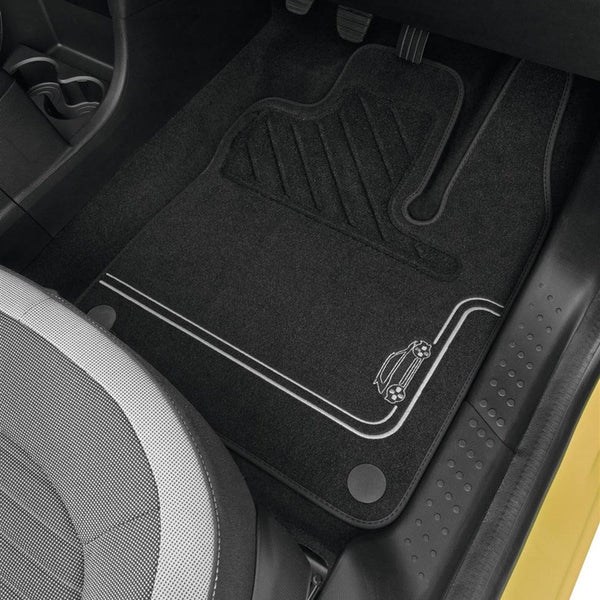 Tapis De Sol Textile Premium Pour Renault CLIO IV - Noir, Occasion, Utilisé 3 Mois, Entretenu Renault
