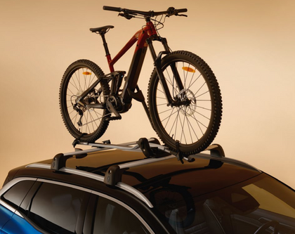 Genuine Renault Roof mounted carriers for Bikes - Single Bike