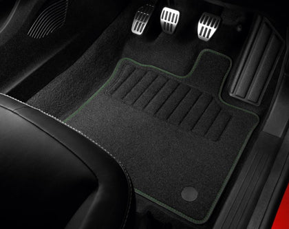 Renault Green Floor Mats, Textile - Captur