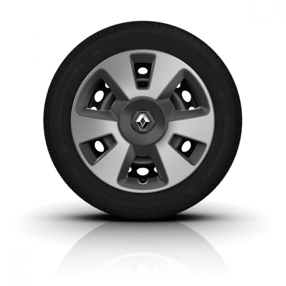 Renault Wheel Trim 15" Viva Stella Grey/Black - Twingo